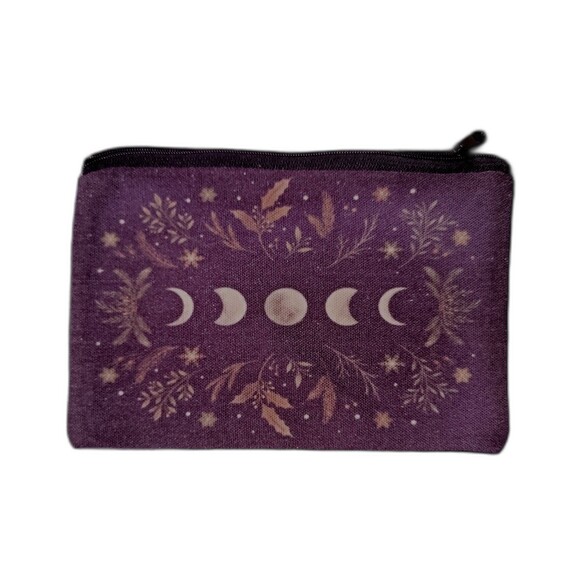 Cloth moon phase small makeup bag - Picture 1 of 2